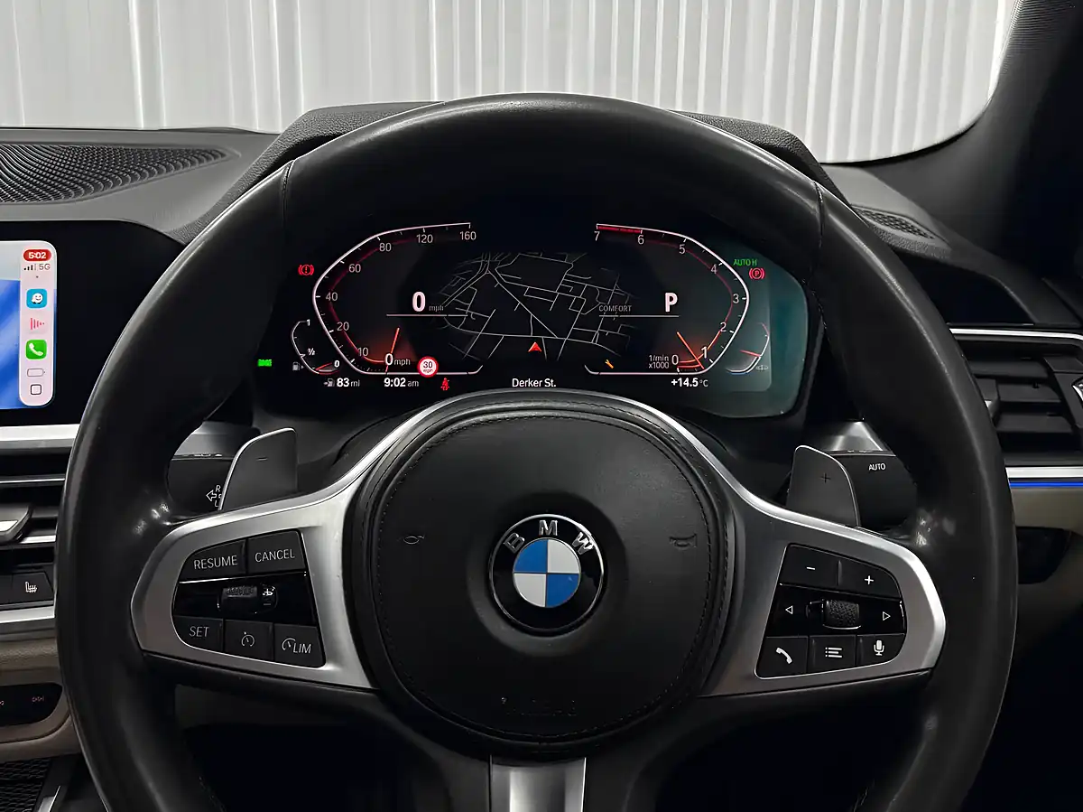 Used 2020 BMW 3 Series M Sport Portimao Blue - Interior and Exterior details 14