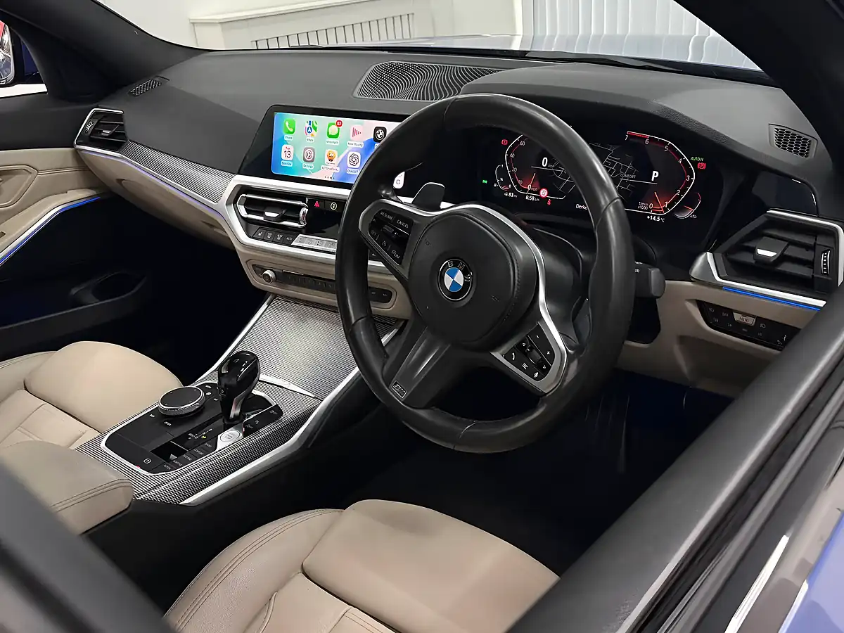 Used 2020 BMW 3 Series M Sport Portimao Blue - Interior and Exterior details 2