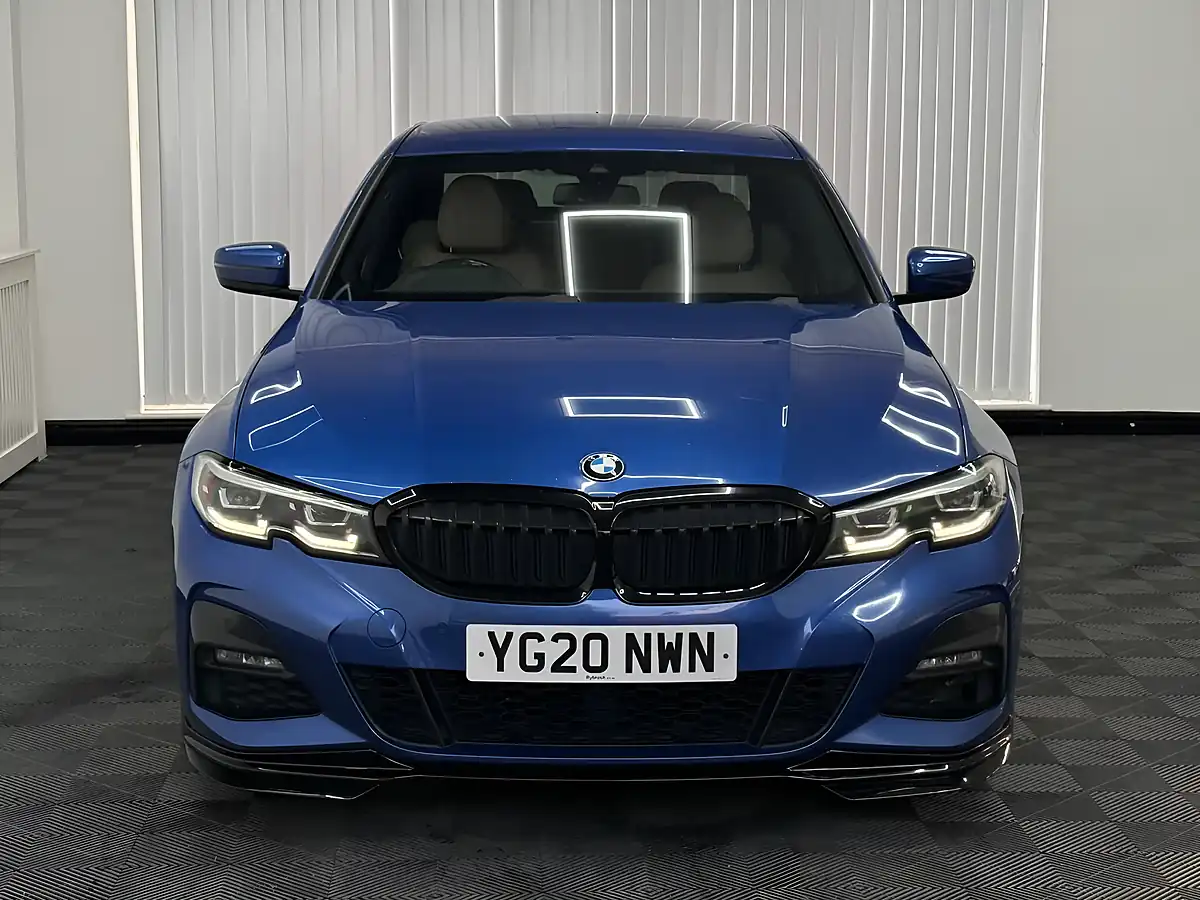 Used 2020 BMW 3 Series M Sport Portimao Blue - Interior and Exterior details 6