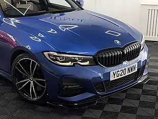Used 2020 BMW 3 Series M Sport Portimao Blue - Interior and Exterior details 8