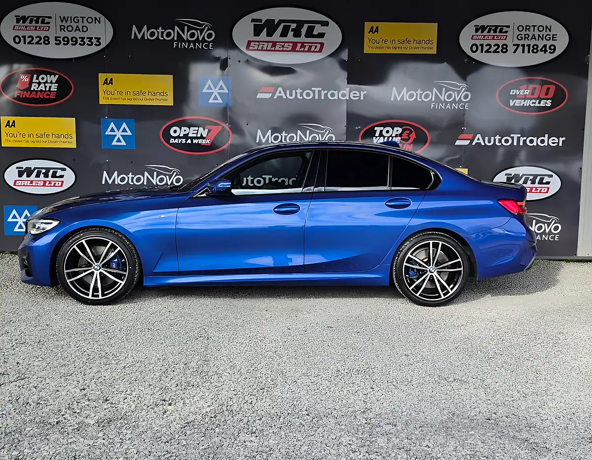 Used 2020 BMW 3 Series M Sport Portimao Blue - Interior and Exterior details 2