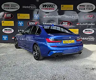 Used 2020 BMW 3 Series M Sport Portimao Blue - Interior and Exterior details 3