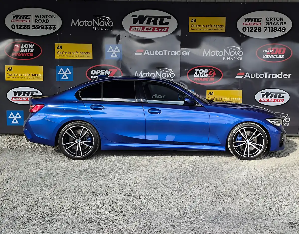 Used 2020 BMW 3 Series M Sport Portimao Blue - Interior and Exterior details 5