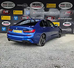 Used 2020 BMW 3 Series M Sport Portimao Blue - Interior and Exterior details 6