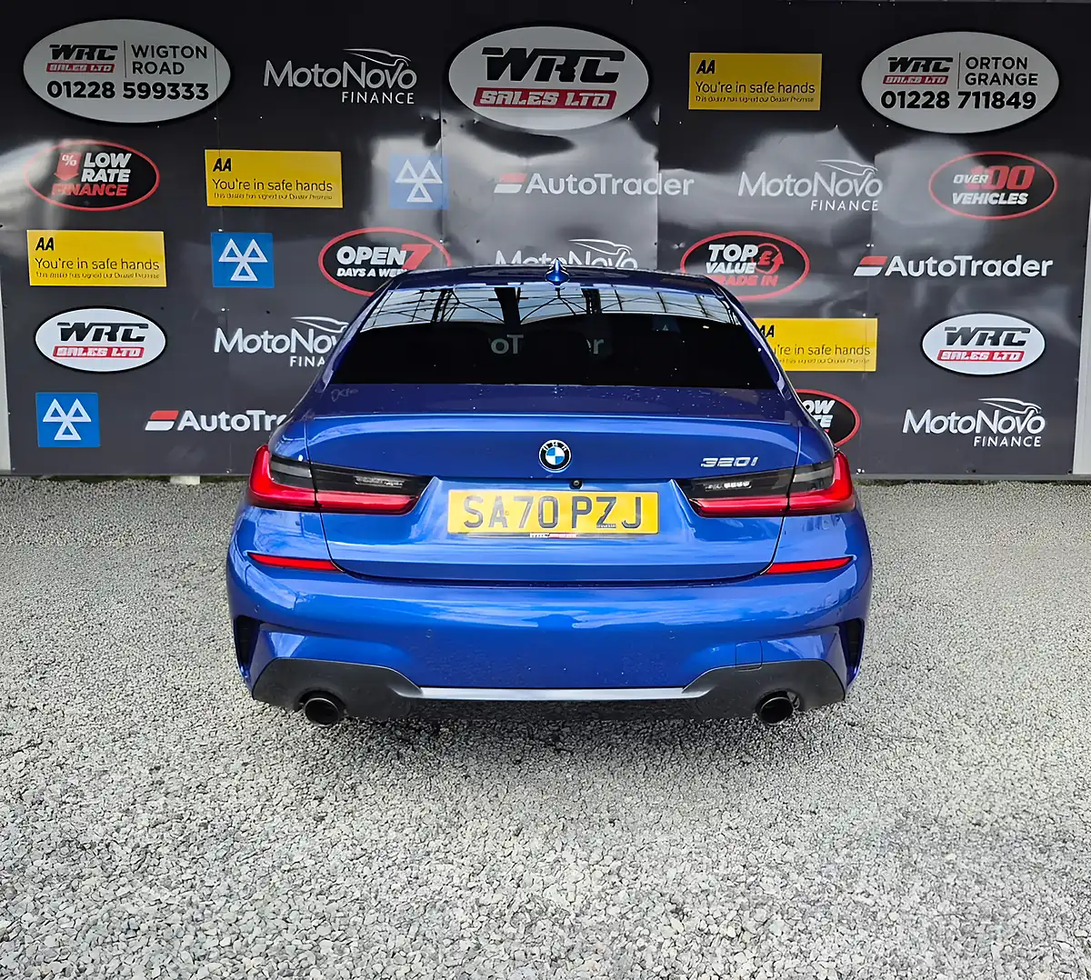 Used 2020 BMW 3 Series M Sport Portimao Blue - Interior and Exterior details 7