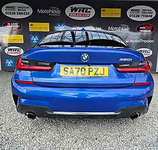 Used 2020 BMW 3 Series M Sport Portimao Blue - Interior and Exterior details 8