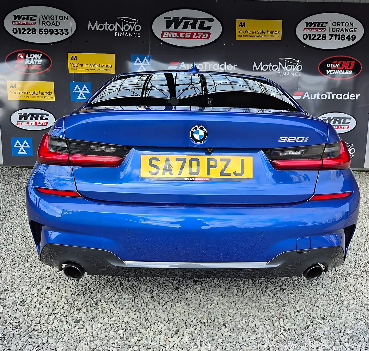Used 2020 BMW 3 Series M Sport Portimao Blue - Interior and Exterior details 8