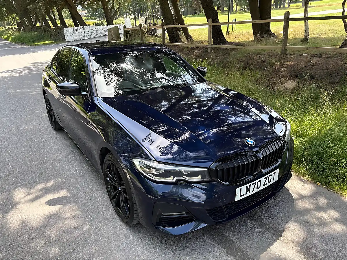 Used 2020 BMW 3 Series M Sport Pro Edition Blue - Interior and Exterior details 9