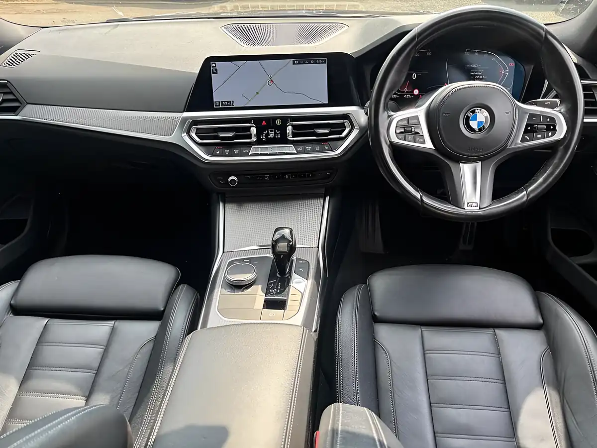 Used 2020 BMW 3 Series M-Sport Sapphire Black - Interior and Exterior details 10