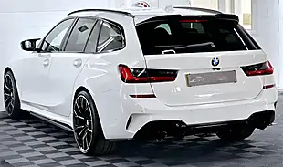 Used 2020 BMW 3 Series M Sport Touring Alpine White - Interior and Exterior details 10