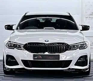 Used 2020 BMW 3 Series M Sport Touring Alpine White - Interior and Exterior details 8