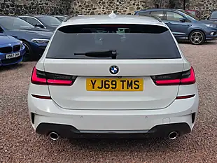 Used 2020 BMW 3 Series M Sport Touring Alpine White - Interior and Exterior details 17