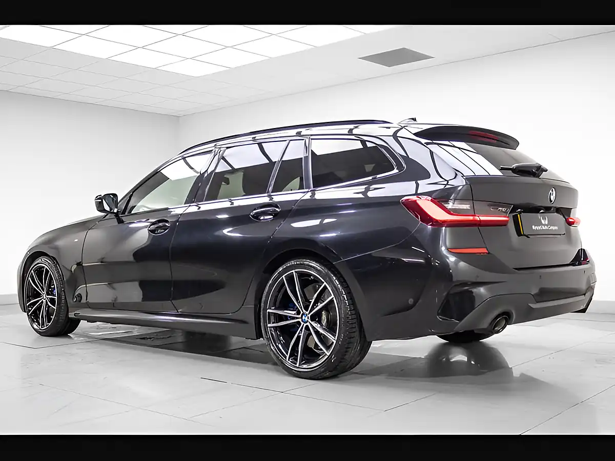 Used 2020 BMW 3 Series M Sport Touring Black - Interior and Exterior details 4