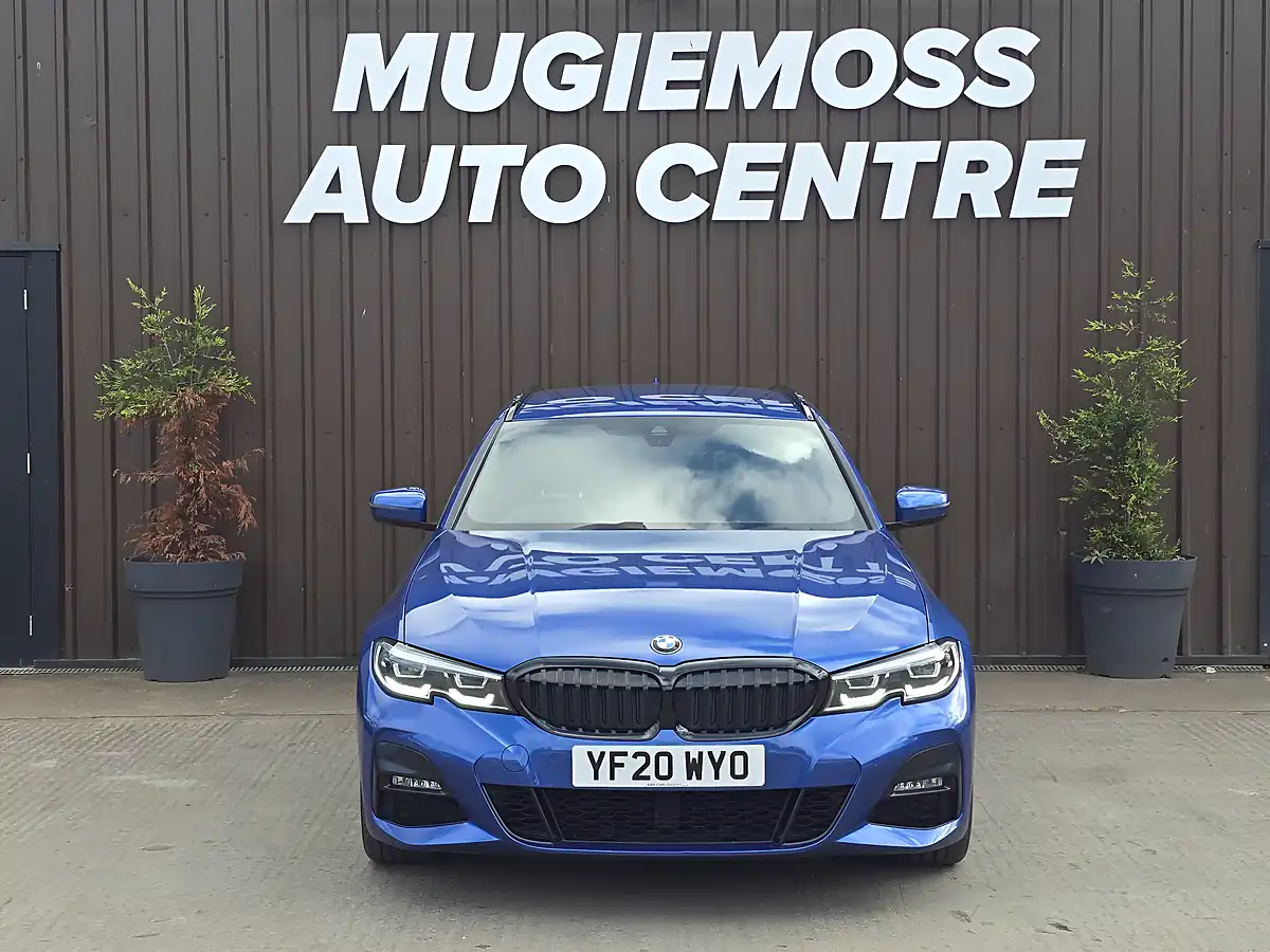 Used 2020 BMW 3 Series M Sport Touring Blue - Interior and Exterior details 3
