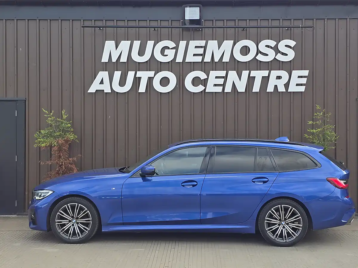 Used 2020 BMW 3 Series M Sport Touring Blue - Interior and Exterior details 4