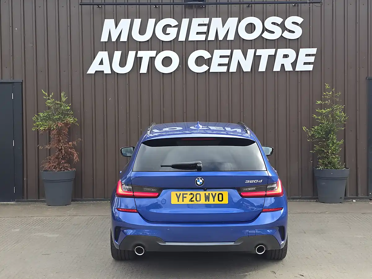 Used 2020 BMW 3 Series M Sport Touring Blue - Interior and Exterior details 5