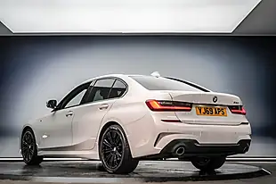 Used 2020 BMW 3 Series M Sport White - Interior and Exterior details 7