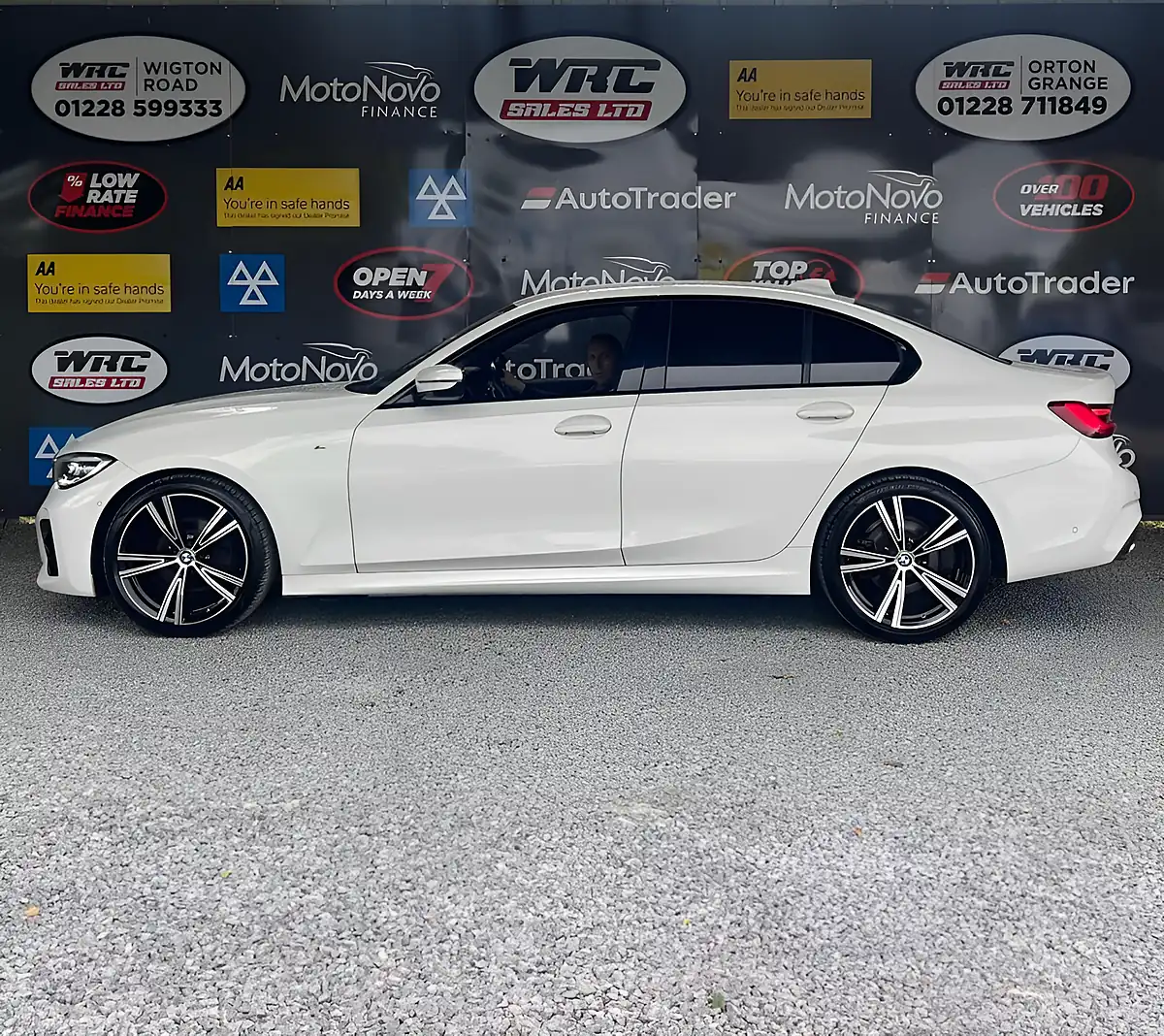 Used 2020 BMW 3 Series M Sport White - Interior and Exterior details 2