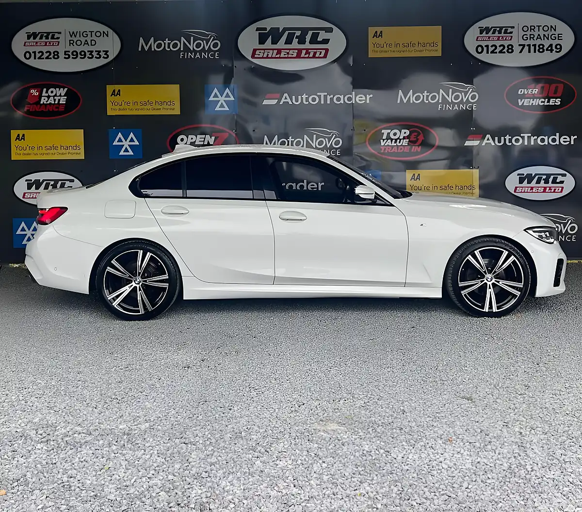 Used 2020 BMW 3 Series M Sport White - Interior and Exterior details 5