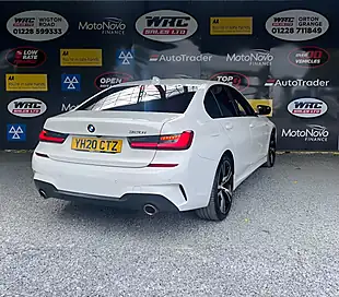 Used 2020 BMW 3 Series M Sport White - Interior and Exterior details 6