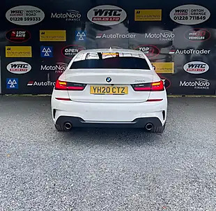 Used 2020 BMW 3 Series M Sport White - Interior and Exterior details 7