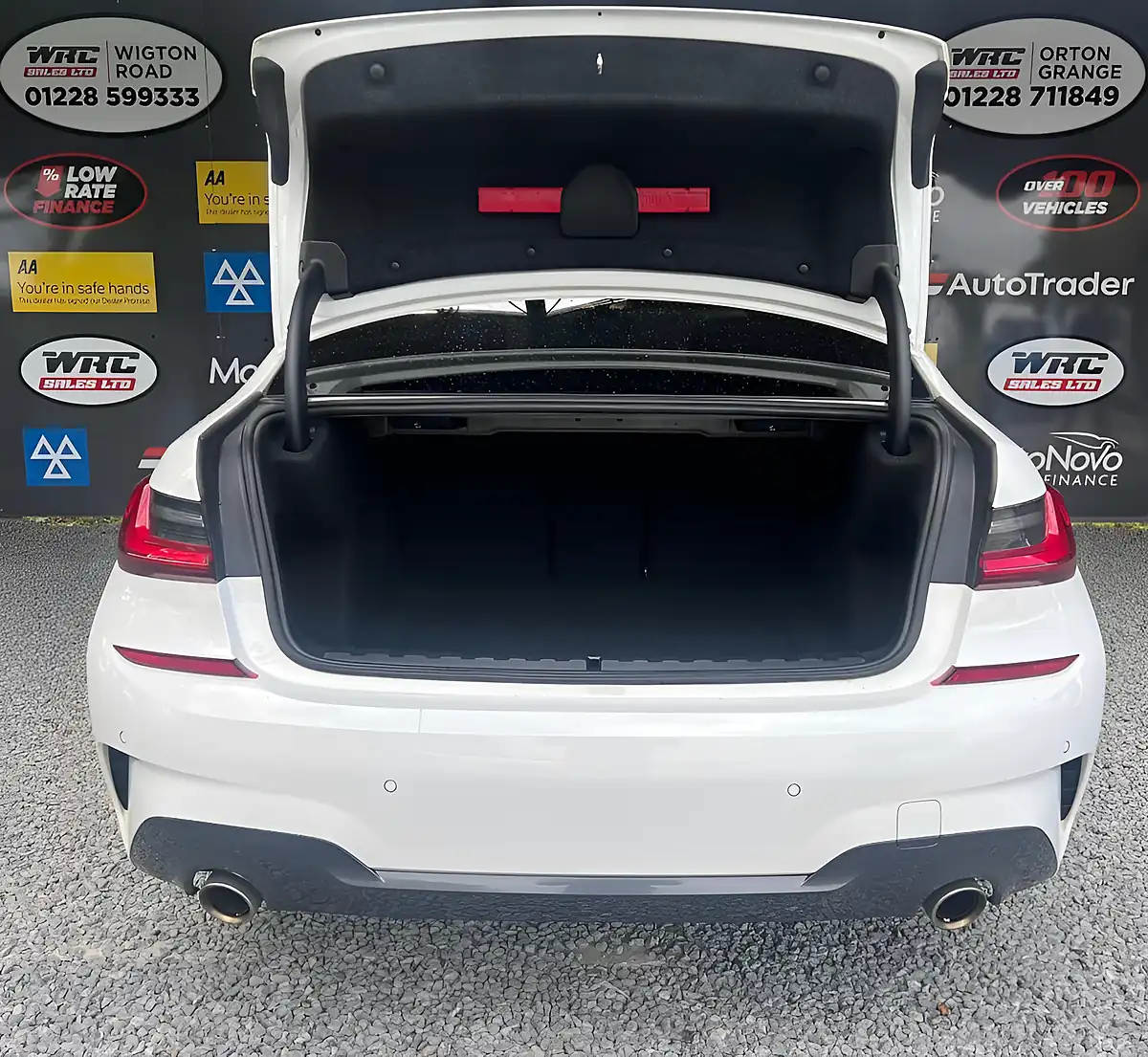Used 2020 BMW 3 Series M Sport White - Interior and Exterior details 8