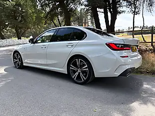 Used 2020 BMW 3 Series M Sport White - Interior and Exterior details 11