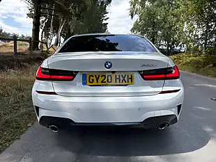 Used 2020 BMW 3 Series M Sport White - Interior and Exterior details 8