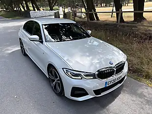 Used 2020 BMW 3 Series M Sport White - Interior and Exterior details 9
