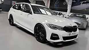 Used 2020 BMW 3 Series M Sport White - Interior and Exterior details 10
