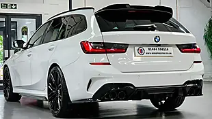 Used 2020 BMW 3 Series M Sport White - Interior and Exterior details 11