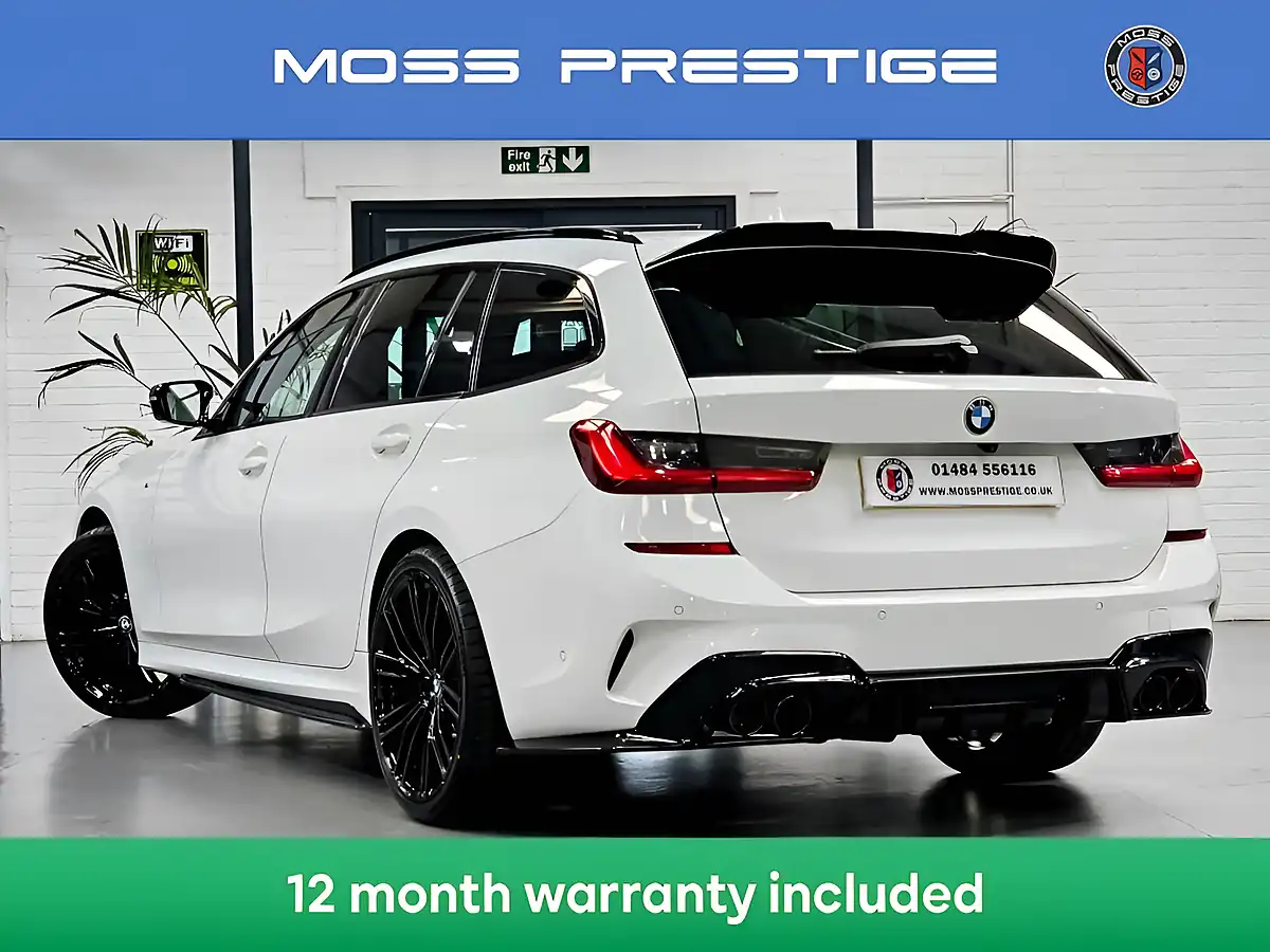 Used 2020 BMW 3 Series M Sport White - Interior and Exterior details 2
