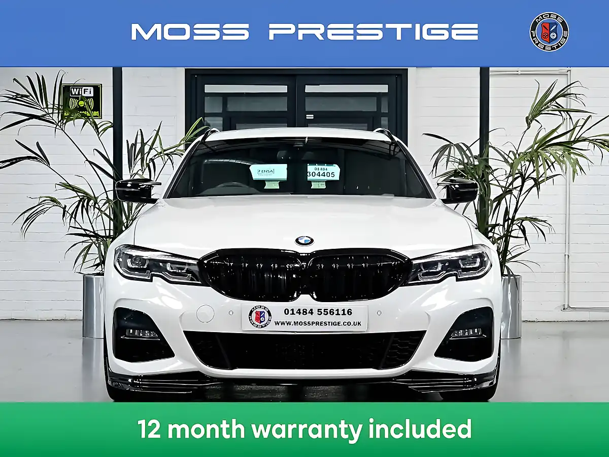 Used 2020 BMW 3 Series M Sport White - Interior and Exterior details 4
