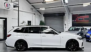 Used 2020 BMW 3 Series M Sport White - Interior and Exterior details 5