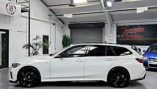 Used 2020 BMW 3 Series M Sport White - Interior and Exterior details 6
