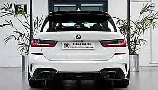 Used 2020 BMW 3 Series M Sport White - Interior and Exterior details 7