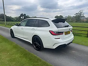 Used 2020 BMW 3 Series M Sport White - Interior and Exterior details 6
