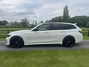 Used 2020 BMW 3 Series M Sport White - Interior and Exterior details 7