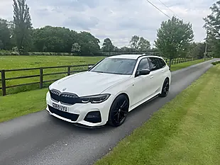 Used 2020 BMW 3 Series M Sport White - Interior and Exterior details 9