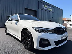 Used 2020 BMW 3 Series M Sport White - Interior and Exterior details 2