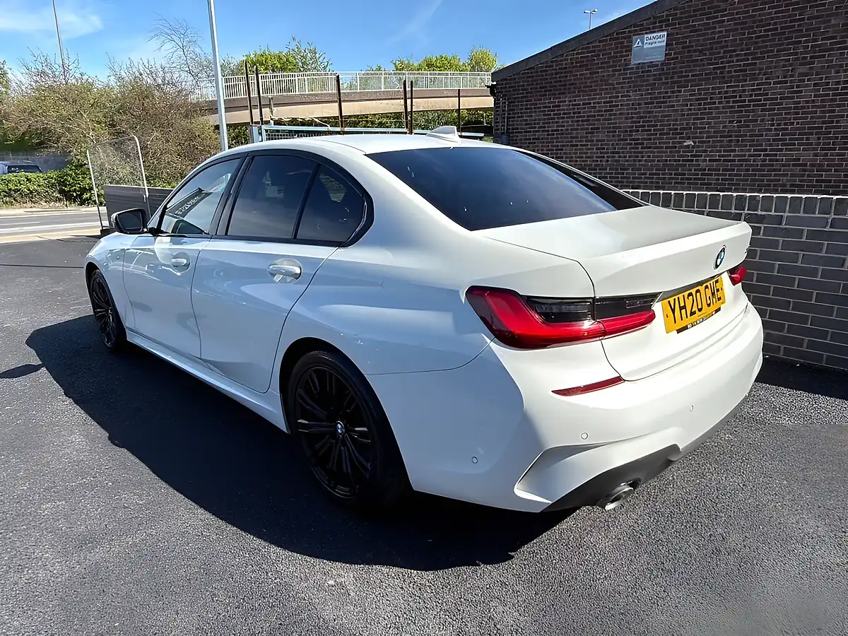 Used 2020 BMW 3 Series M Sport White - Interior and Exterior details 4