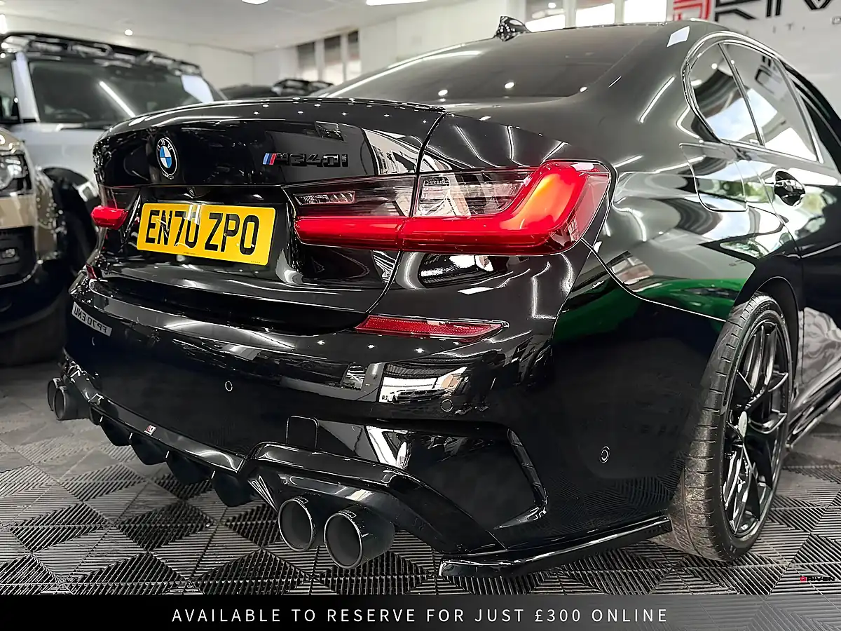 Used 2020 BMW 3 Series M340i Black - Interior and Exterior details 11