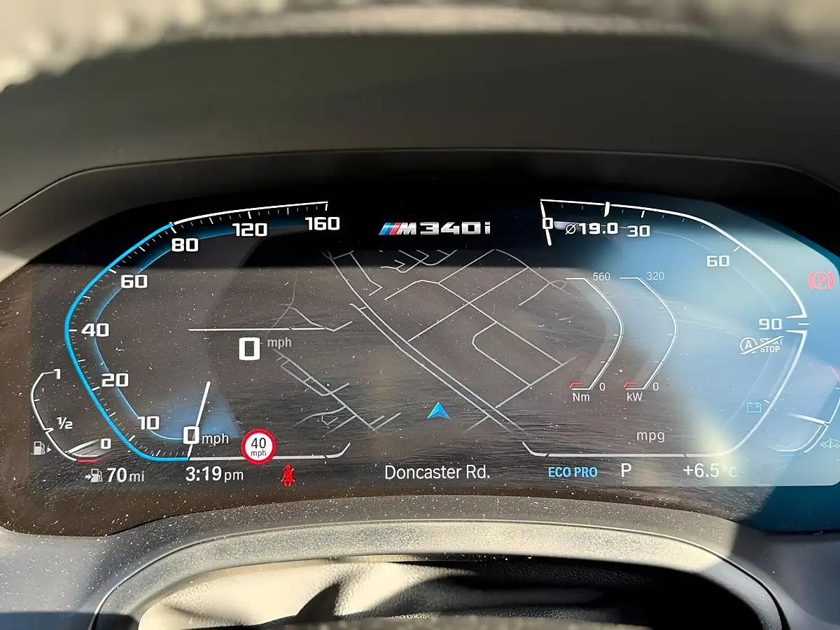 Used 2020 BMW 3 Series M340i Black - Interior and Exterior details 16
