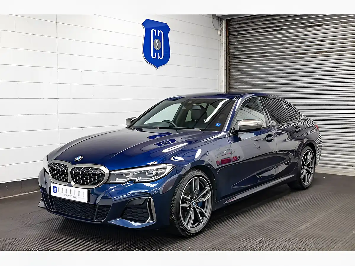 Used 2020 BMW 3 Series M340i Tanzanite Blue - Front View
