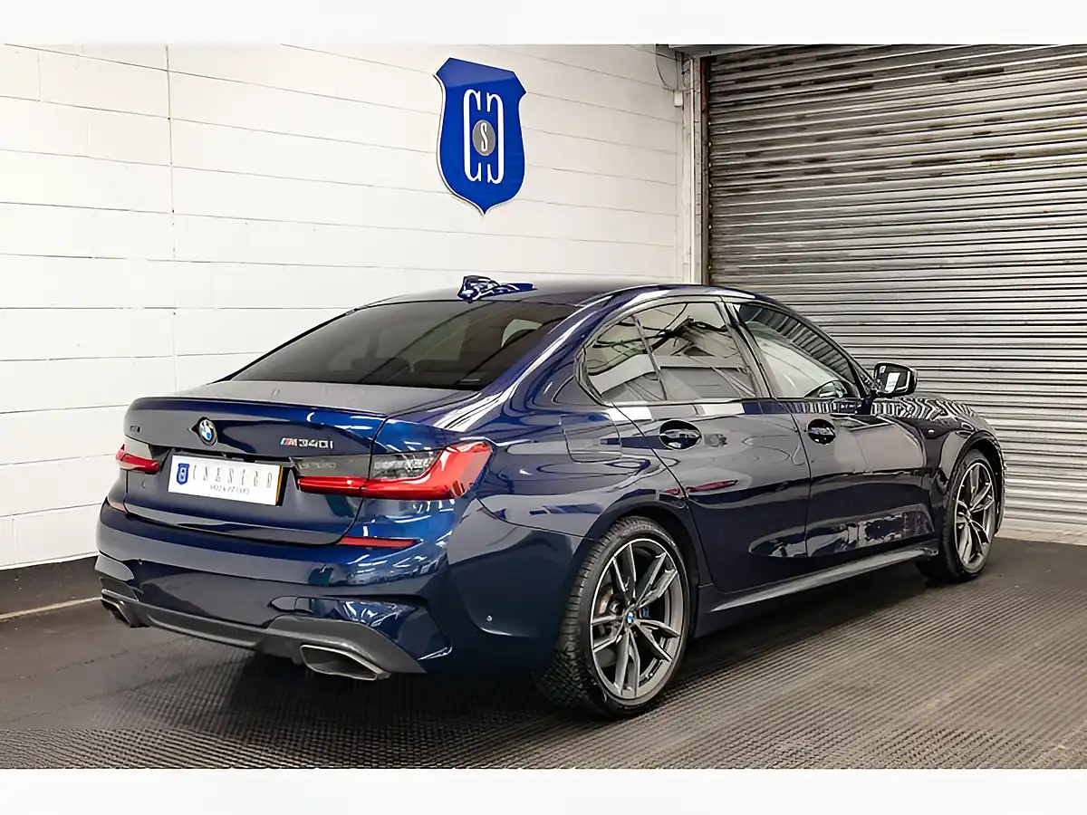 Used 2020 BMW 3 Series M340i Tanzanite Blue - Interior and Exterior details 3