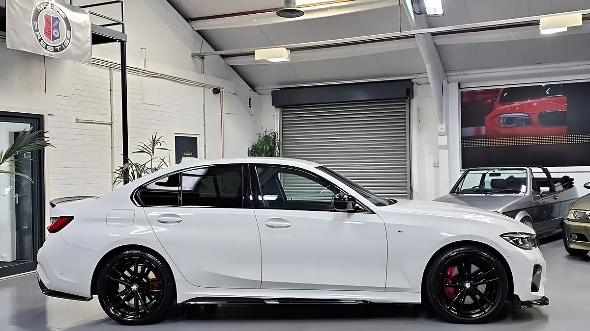 Used 2020 BMW 3 Series M340i White - Interior and Exterior details 3