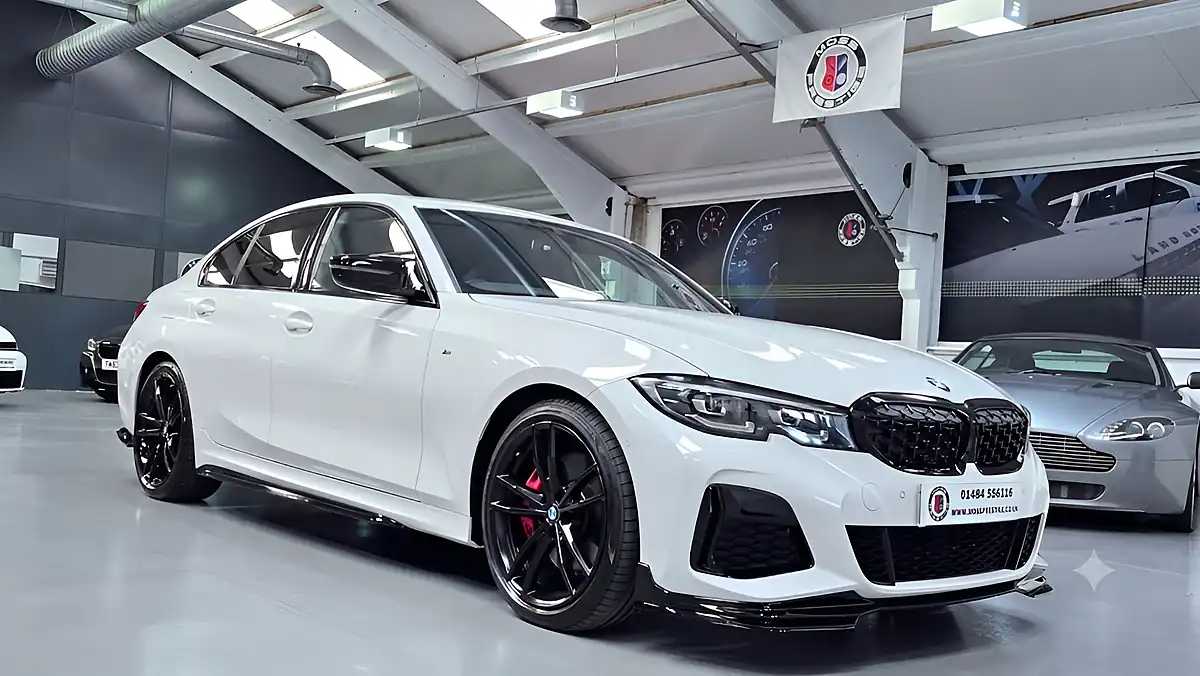 Used 2020 BMW 3 Series M340i White - Interior and Exterior details 6