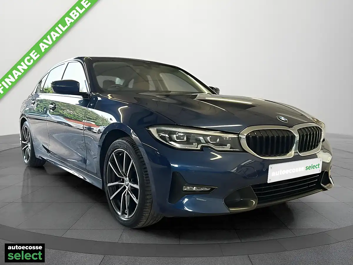 Used 2020 BMW 3 Series Sport Phytonic Blue - Front View