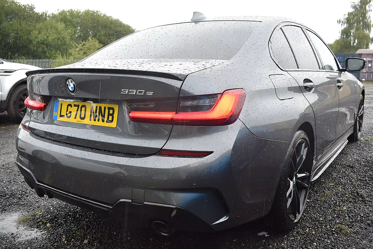 Used 2020 BMW 330e M Sport Grey - Interior and Exterior details 10