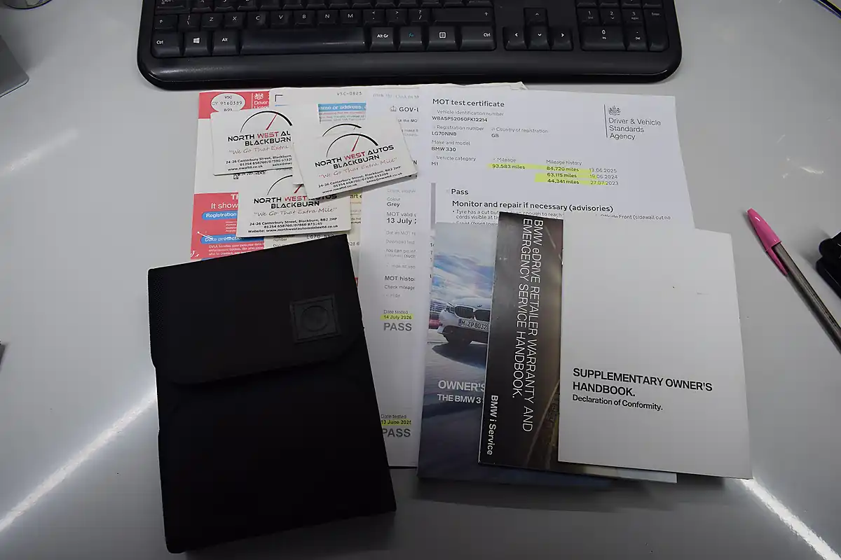 Used 2020 BMW 330e M Sport Grey - Interior and Exterior details 5